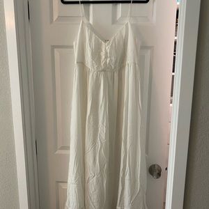 Madewell Lightweight White Dress NWT